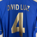 Shop 2012/13 CHELSEA DAVID LUIZ #4 *BNWT* HOME SHIRT (XL) ADIDAS, classic football shirts, vintage football shirts & retro soccer jerseys at Cult Kits