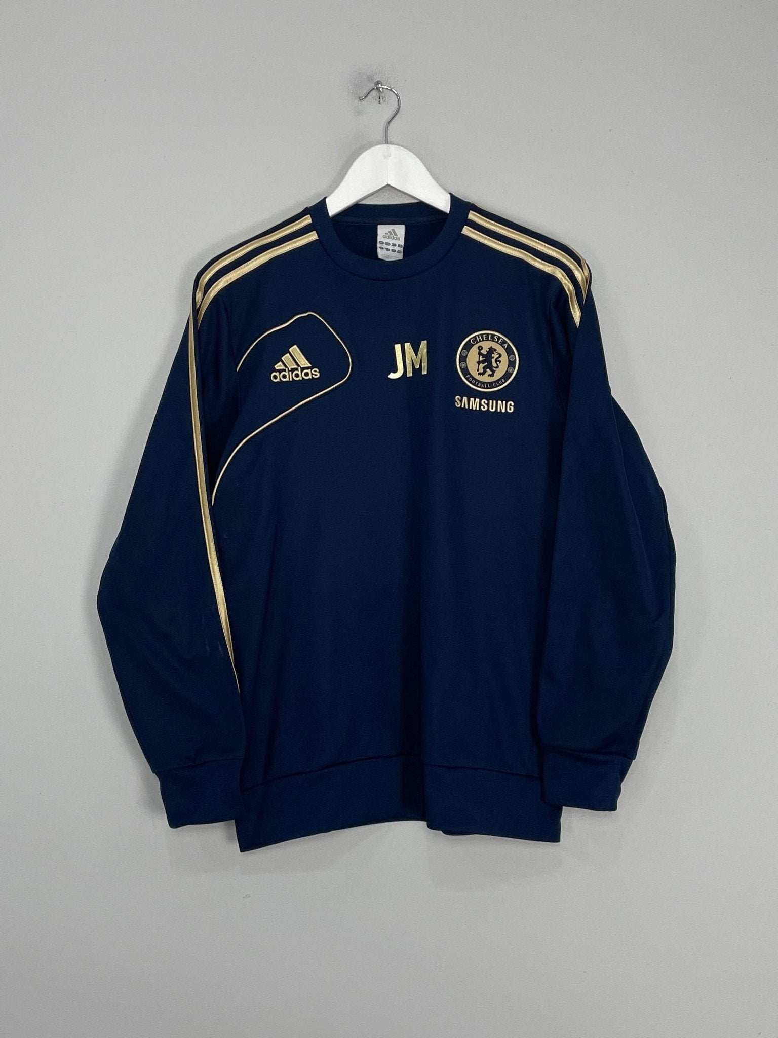 Shop 2012/13 CHELSEA 'JM' DRILL TOP (M) ADIDAS, classic football shirts, vintage football shirts & retro soccer jerseys at Cult Kits