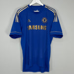 Shop 2012/13 CHELSEA LAMPARD #8 HOME SHIRT (L) ADIDAS, classic football shirts, vintage football shirts & retro soccer jerseys at Cult Kits