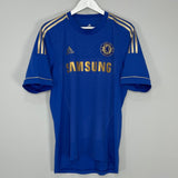 Shop 2012/13 CHELSEA LAMPARD #8 HOME SHIRT (L) ADIDAS, classic football shirts, vintage football shirts & retro soccer jerseys at Cult Kits