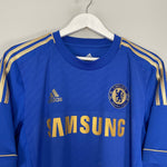 Shop 2012/13 CHELSEA LAMPARD #8 HOME SHIRT (L) ADIDAS, classic football shirts, vintage football shirts & retro soccer jerseys at Cult Kits
