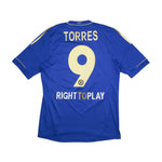 Buy 2012/13 Chelsea Torres 9 Home Shirt (S) Adidas ~ Free worldwide shipping ~ Authentic Vintage Football Shirts from Cult Kits