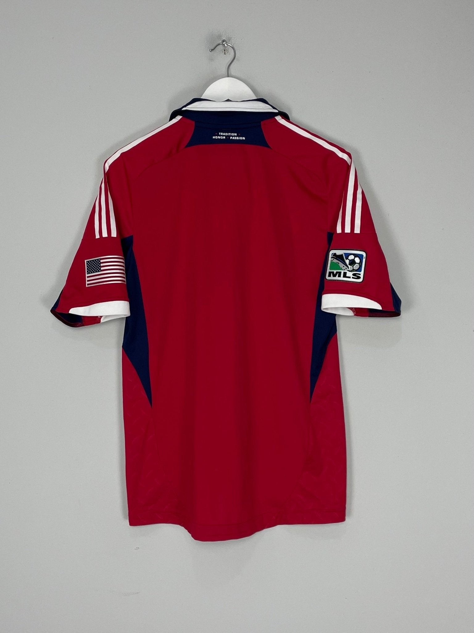 Shop 2012/13 CHICAGO FIRE *PLAYER ISSUE* HOME SHIRT (L) ADIDAS, classic football shirts, vintage football shirts & retro soccer jerseys at Cult Kits