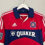 Shop 2012/13 CHICAGO FIRE *PLAYER ISSUE* HOME SHIRT (L) ADIDAS, classic football shirts, vintage football shirts & retro soccer jerseys at Cult Kits