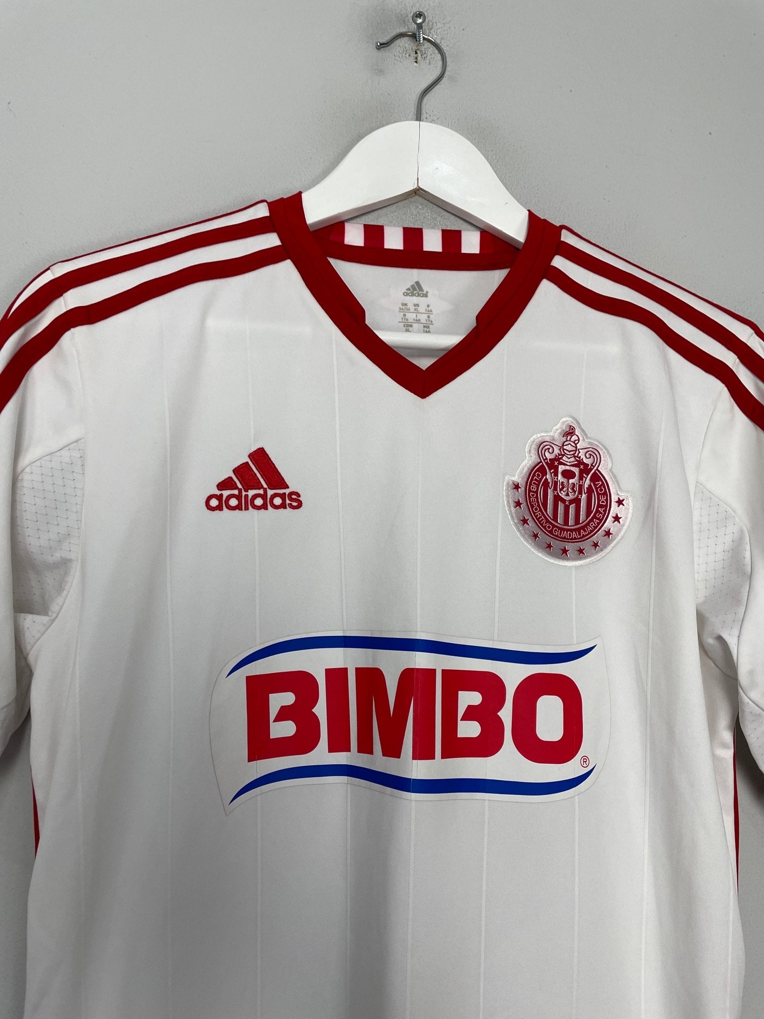 Shop 2012/13 CHIVAS GUADALAJARA AWAY SHIRT (XL.KIDS) ADIDAS, classic football shirts, vintage football shirts & retro soccer jerseys at Cult Kits