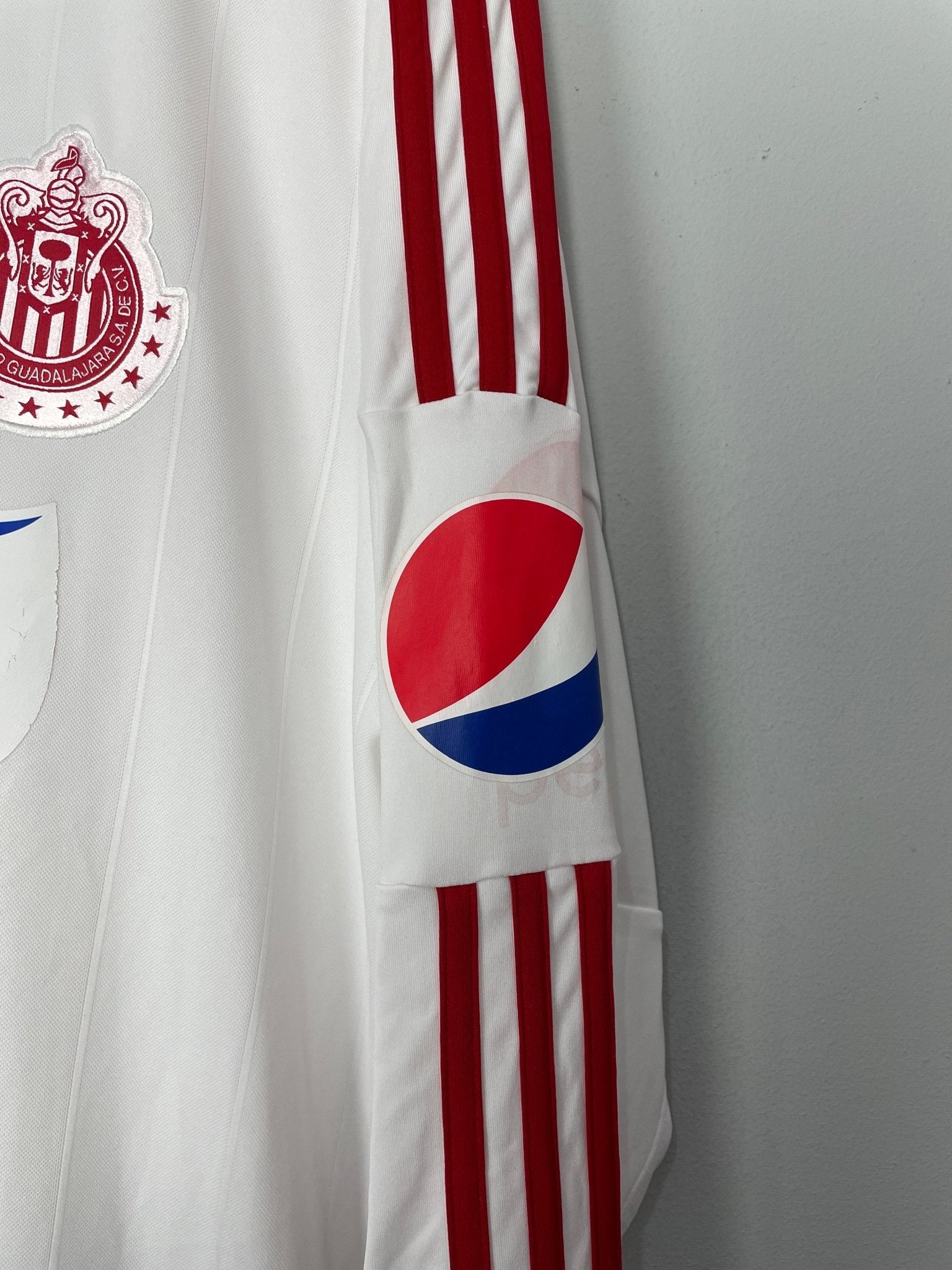 Shop 2012/13 CHIVAS GUADALAJARA L/S AWAY SHIRT (XL) ADIDAS, classic football shirts, vintage football shirts & retro soccer jerseys at Cult Kits