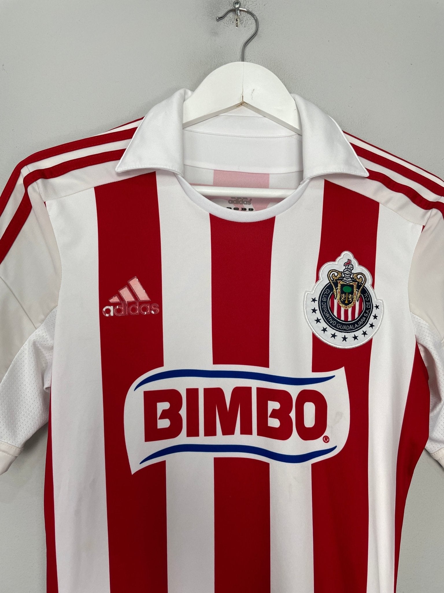 Shop 2012/13 CHIVAS GUADALAJARA *PLAYER ISSUE* HOME SHIRT (M) ADIDAS, classic football shirts, vintage football shirts & retro soccer jerseys at Cult Kits