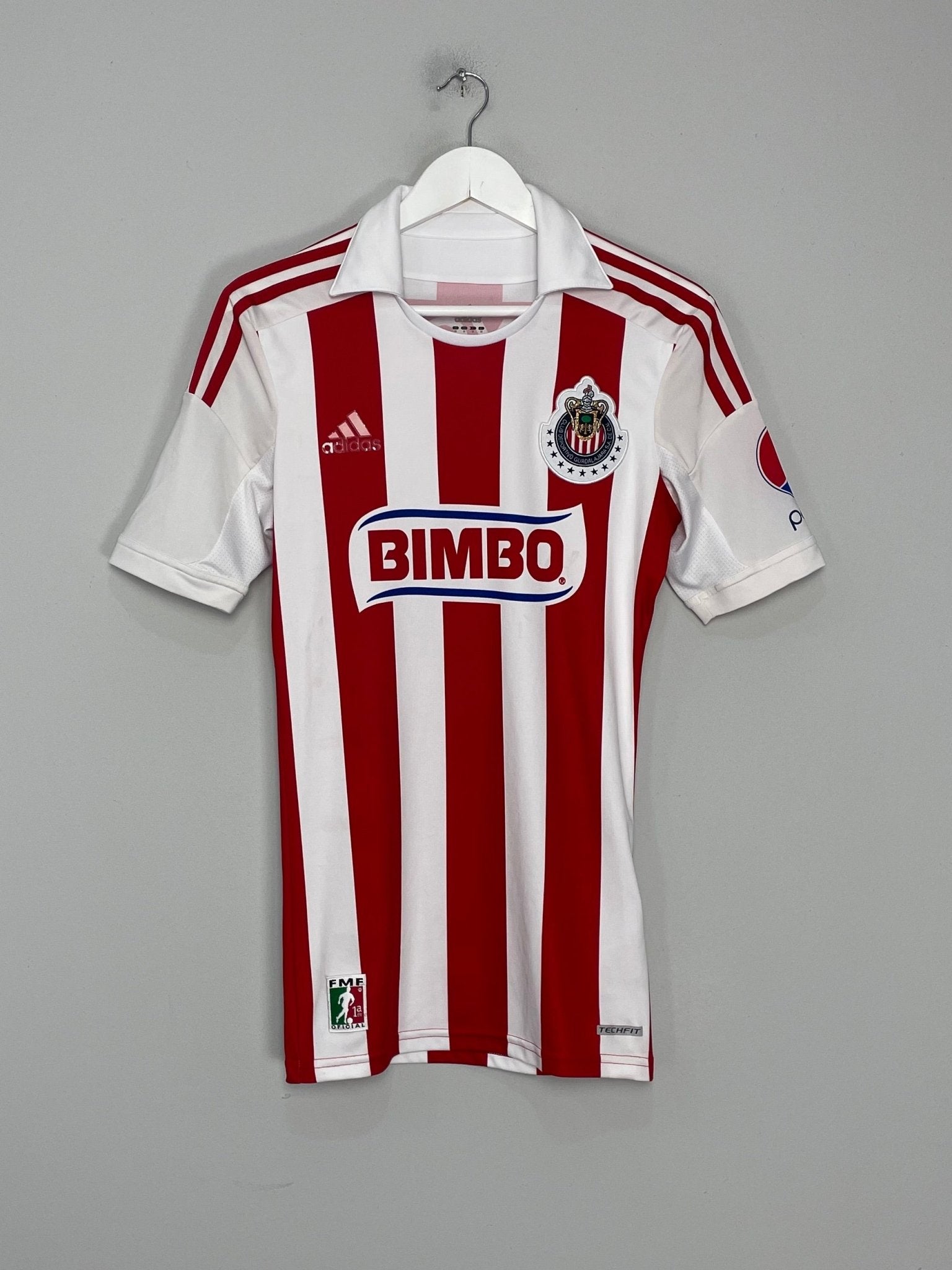 Shop 2012/13 CHIVAS GUADALAJARA *PLAYER ISSUE* HOME SHIRT (M) ADIDAS, classic football shirts, vintage football shirts & retro soccer jerseys at Cult Kits