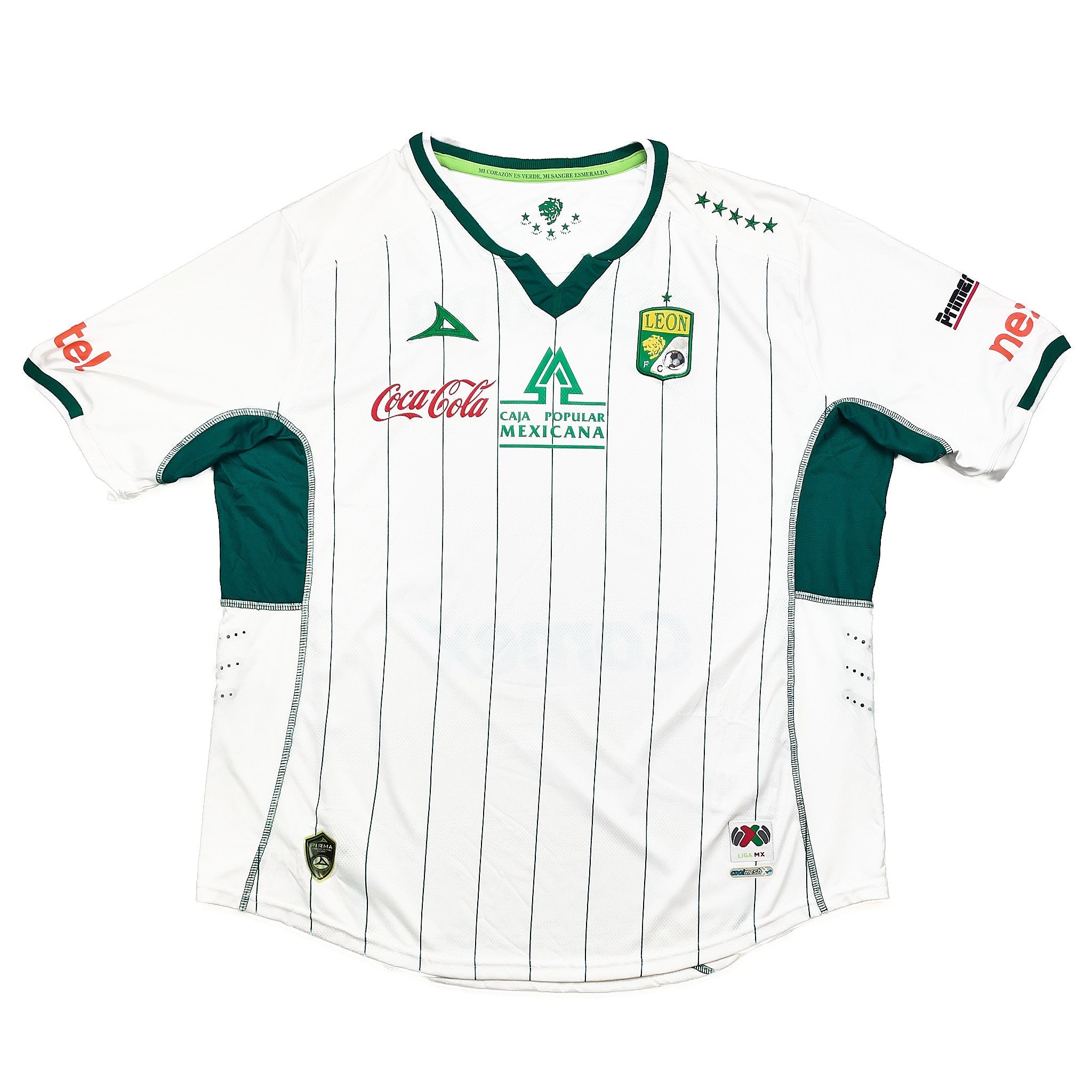 Buy 2012/13 Club Leon Away Shirt (XXL) Pirma ~ Free worldwide shipping available ~ Authentic Vintage Football Shirts from Cult Kits