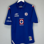 Shop 2012/13 CRUZ AZUL HOME SHIRT (L) UMBRO, classic football shirts, vintage football shirts & retro soccer jerseys at Cult Kits