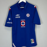 Shop 2012/13 CRUZ AZUL HOME SHIRT (L) UMBRO, classic football shirts, vintage football shirts & retro soccer jerseys at Cult Kits