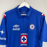 Shop 2012/13 CRUZ AZUL HOME SHIRT (L) UMBRO, classic football shirts, vintage football shirts & retro soccer jerseys at Cult Kits