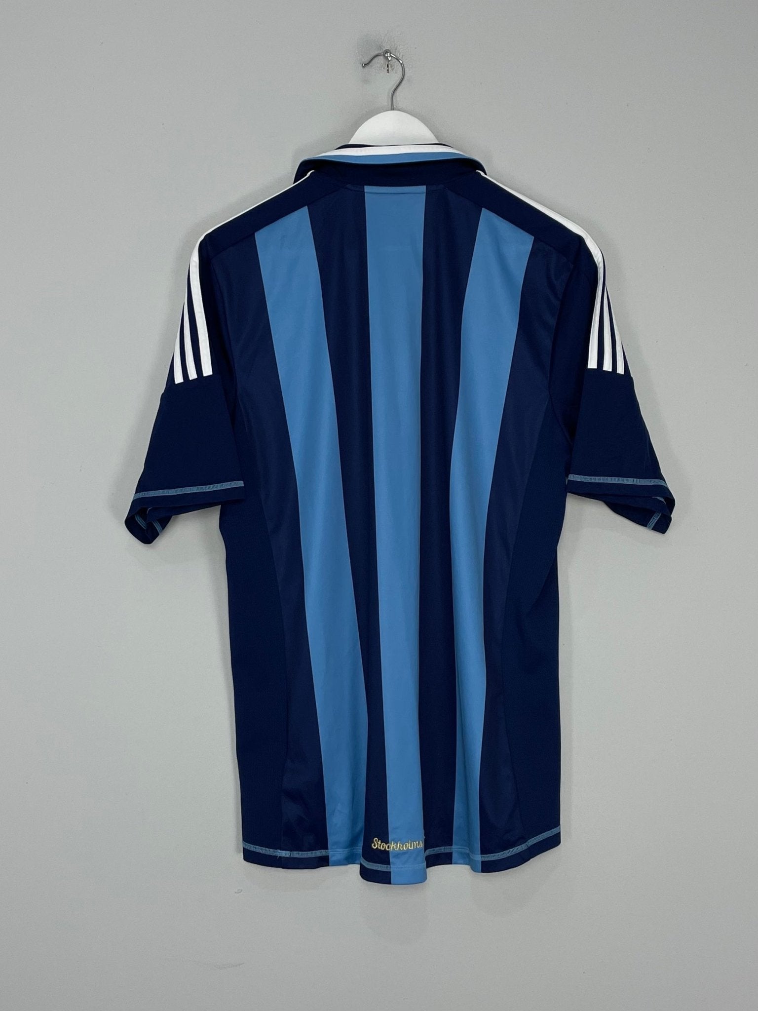 Shop 2012/13 DJURGARDENS HOME SHIRT (L) ADIDAS, classic football shirts, vintage football shirts & retro soccer jerseys at Cult Kits