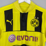 Shop 2012/13 DORTMUND LEWANDOWSKI #9 EUROPEAN HOME SHIRT (S) PUMA, classic football shirts, vintage football shirts & retro soccer jerseys at Cult Kits