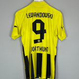 Shop 2012/13 DORTMUND LEWANDOWSKI #9 EUROPEAN HOME SHIRT (S) PUMA, classic football shirts, vintage football shirts & retro soccer jerseys at Cult Kits