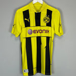 Shop 2012/13 DORTMUND LEWANDOWSKI #9 EUROPEAN HOME SHIRT (S) PUMA, classic football shirts, vintage football shirts & retro soccer jerseys at Cult Kits