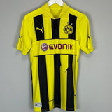 Shop 2012/13 DORTMUND LEWANDOWSKI #9 EUROPEAN HOME SHIRT (S) PUMA, classic football shirts, vintage football shirts & retro soccer jerseys at Cult Kits