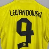 Shop 2012/13 DORTMUND LEWANDOWSKI #9 EUROPEAN HOME SHIRT (S) PUMA, classic football shirts, vintage football shirts & retro soccer jerseys at Cult Kits