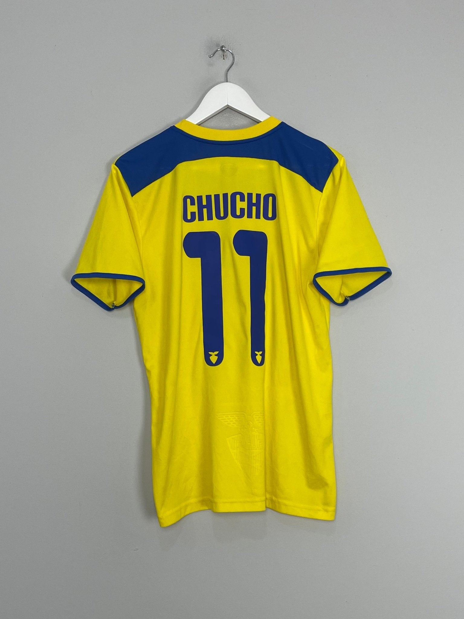 Shop 2012/13 ECUADOR CHUCHO #11 HOME SHIRT (M) MARATHON, classic football shirts, vintage football shirts & retro soccer jerseys at Cult Kits