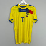Shop 2012/13 ECUADOR CHUCHO #11 HOME SHIRT (M) MARATHON, classic football shirts, vintage football shirts & retro soccer jerseys at Cult Kits