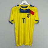 Shop 2012/13 ECUADOR CHUCHO #11 HOME SHIRT (M) MARATHON, classic football shirts, vintage football shirts & retro soccer jerseys at Cult Kits