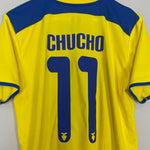 Shop 2012/13 ECUADOR CHUCHO #11 HOME SHIRT (M) MARATHON, classic football shirts, vintage football shirts & retro soccer jerseys at Cult Kits