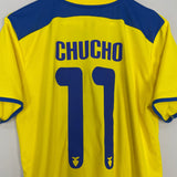 Shop 2012/13 ECUADOR CHUCHO #11 HOME SHIRT (M) MARATHON, classic football shirts, vintage football shirts & retro soccer jerseys at Cult Kits