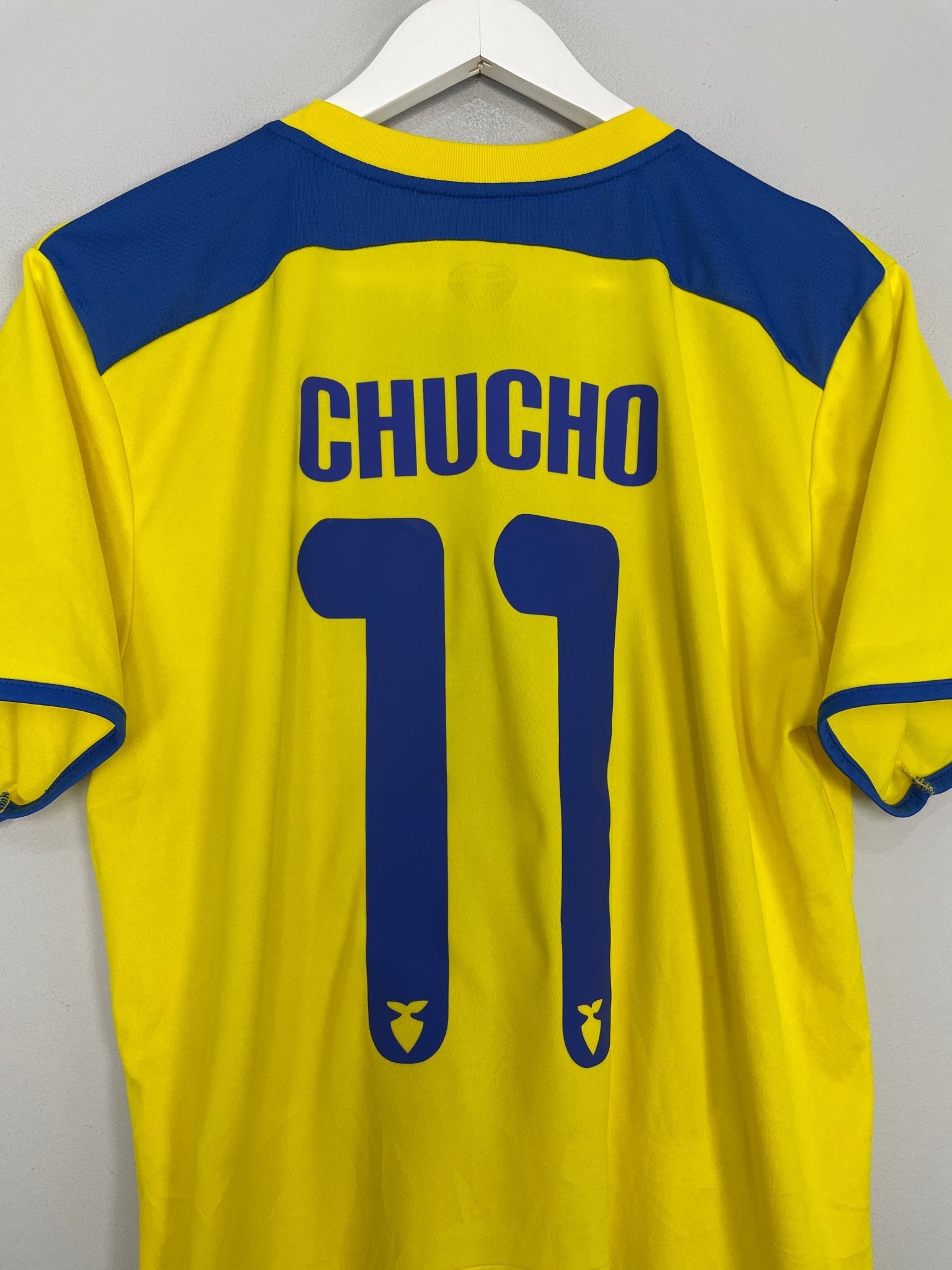 Shop 2012/13 ECUADOR CHUCHO #11 HOME SHIRT (M) MARATHON, classic football shirts, vintage football shirts & retro soccer jerseys at Cult Kits