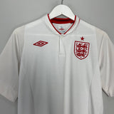 Shop 2012/13 ENGLAND HOME SHIRT (M) UMBRO, classic football shirts, vintage football shirts & retro soccer jerseys at Cult Kits