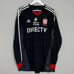 Shop 2012/13 ESTUDIANTES VERON #11 L/S AWAY SHIRT (XL) ADIDAS, classic football shirts, vintage football shirts & retro soccer jerseys at Cult Kits