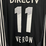 Shop 2012/13 ESTUDIANTES VERON #11 L/S AWAY SHIRT (XL) ADIDAS, classic football shirts, vintage football shirts & retro soccer jerseys at Cult Kits