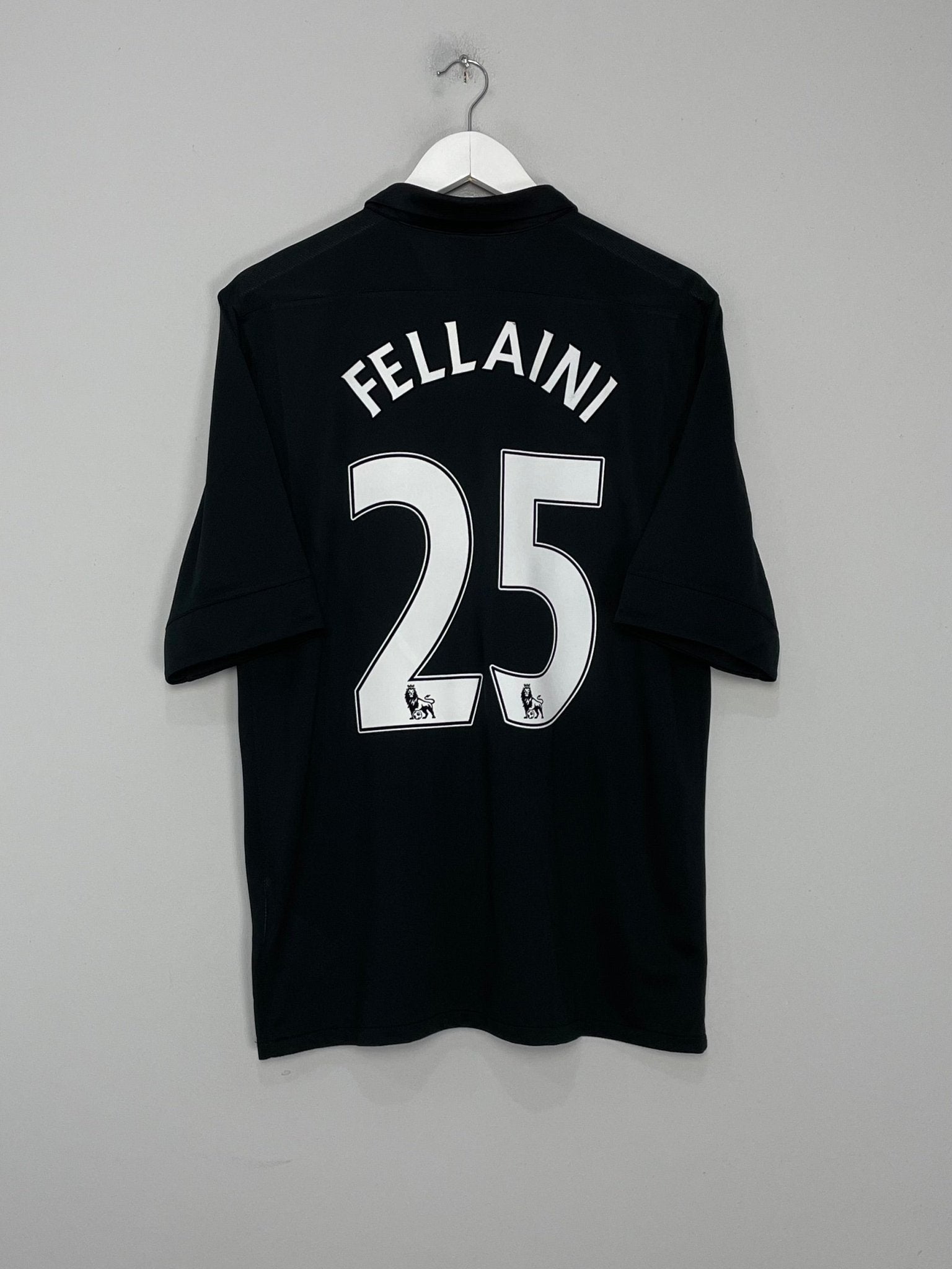 Shop 2012/13 EVERTON FELLAINI #25 AWAY SHIRT (L) NIKE, classic football shirts, vintage football shirts & retro soccer jerseys at Cult Kits