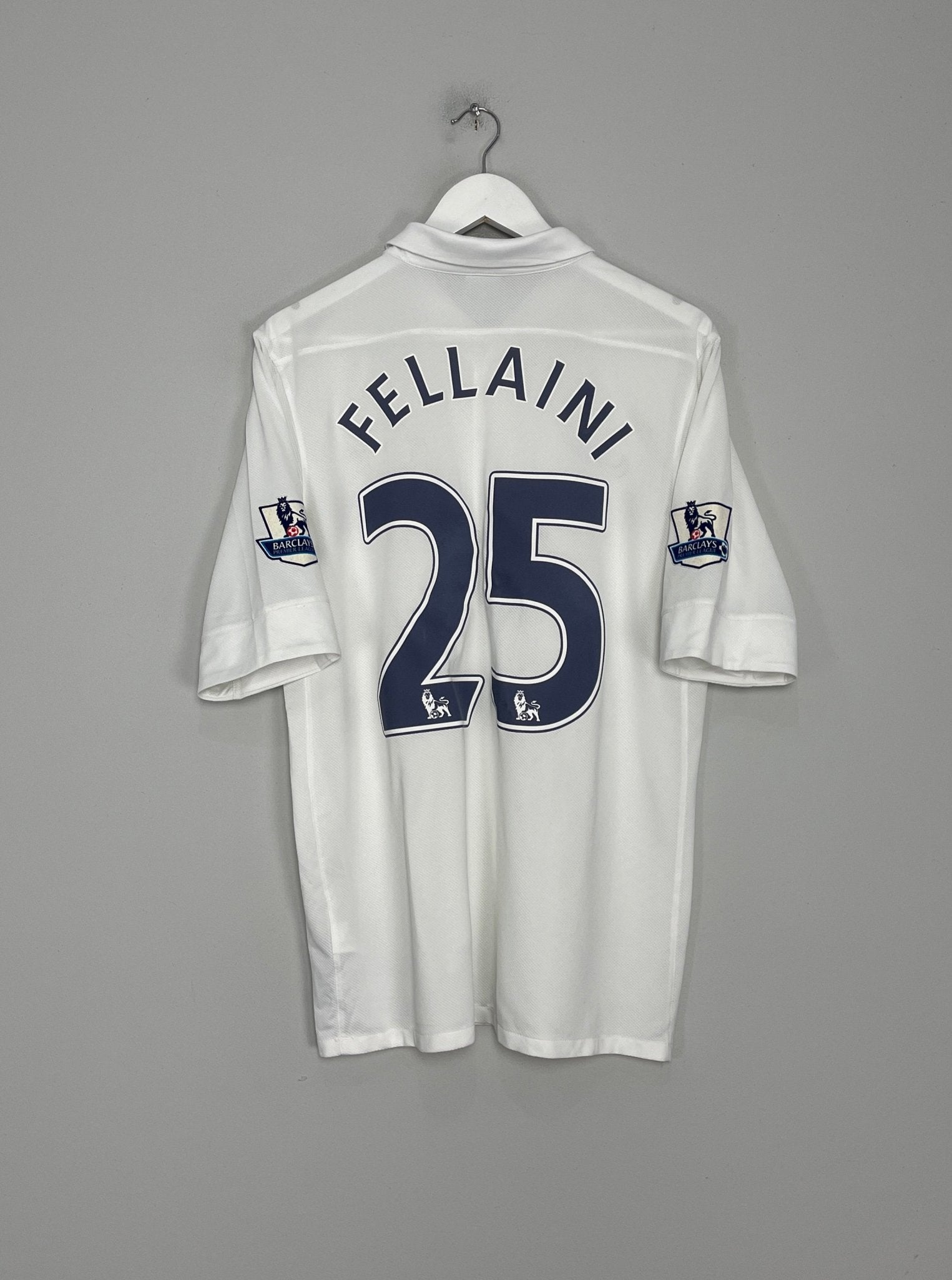 Shop 2012/13 EVERTON FELLAINI #25 THIRD SHIRT (L) NIKE, classic football shirts, vintage football shirts & retro soccer jerseys at Cult Kits