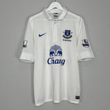 Shop 2012/13 EVERTON FELLAINI #25 THIRD SHIRT (L) NIKE, classic football shirts, vintage football shirts & retro soccer jerseys at Cult Kits