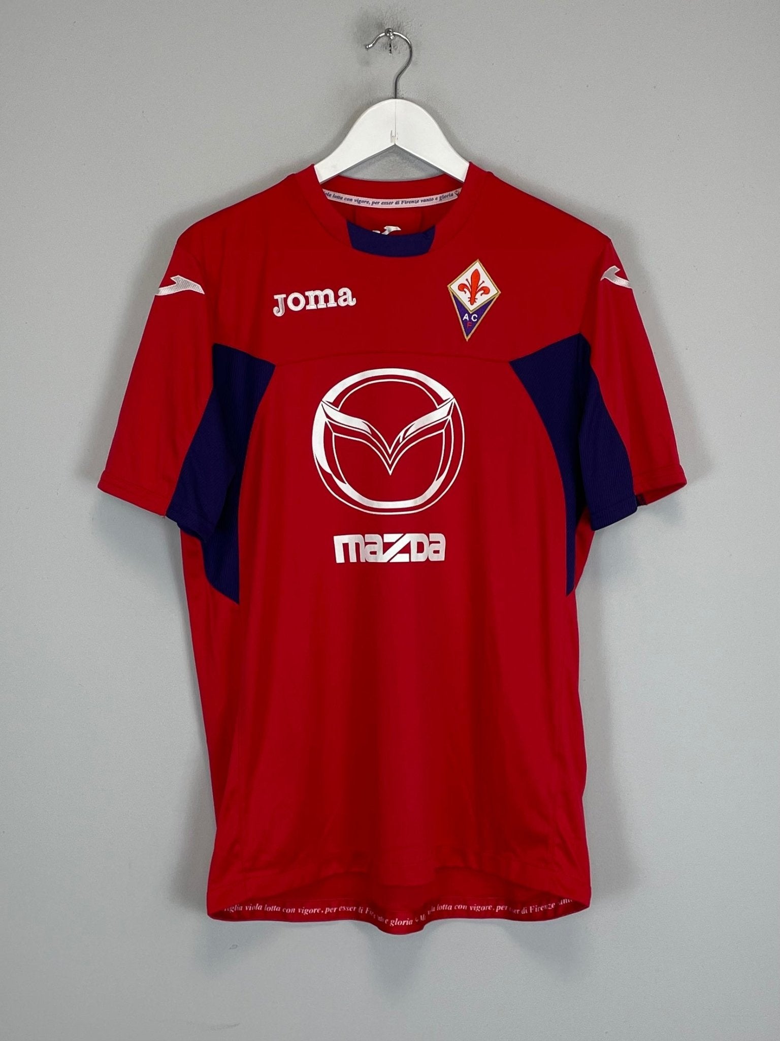 Shop 2012/13 FIORENTINA TRAINING SHIRT (M) JOMA, classic football shirts, vintage football shirts & retro soccer jerseys at Cult Kits