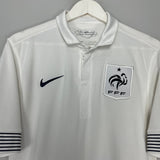 Shop 2012/13 FRANCE AWAY SHIRT (M) NIKE, classic football shirts, vintage football shirts & retro soccer jerseys at Cult Kits