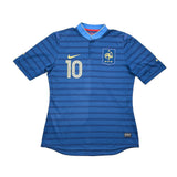 Buy 2012/13 France Benzema 10 Authentic Home Shirt (L) Nike ~ Free worldwide shipping ~ Authentic Vintage Football Shirts from Cult Kits