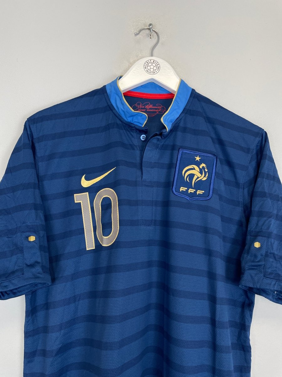 2012/13 FRANCE BENZEMA 10 HOME SHIRT (L) NIKE - Cult Kits - Large - Buy Vintage Football Shirts, Authentic Retro Football Shirts For Sale, Classic Football Shirts & Soccer Jersey