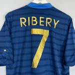 2012/13 FRANCE RIBERY 7 HOME SHIRT (L) NIKE - Cult Kits - Large - Buy Vintage Football Shirts, Authentic Retro Football Shirts For Sale, Classic Football Shirts & Soccer Jersey