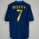 2012/13 FRANCE RIBERY 7 HOME SHIRT (L) NIKE - Cult Kits - Large - Buy Vintage Football Shirts, Authentic Retro Football Shirts For Sale, Classic Football Shirts & Soccer Jersey