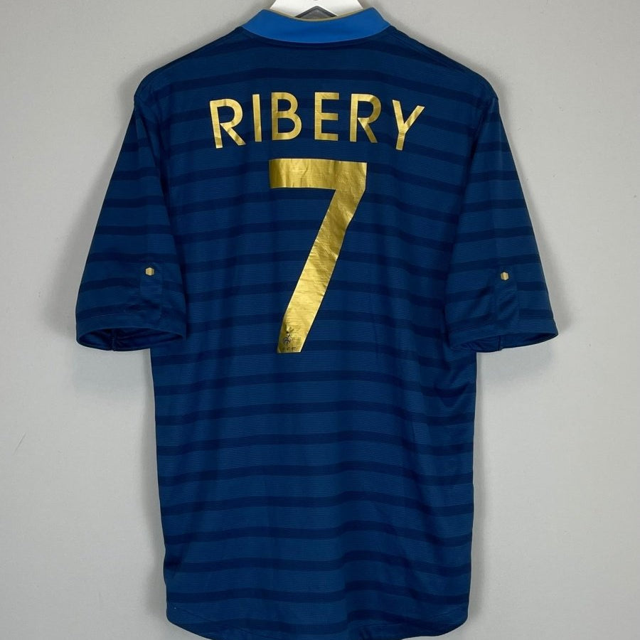 2012/13 FRANCE RIBERY 7 HOME SHIRT (L) NIKE - Cult Kits - Large - Buy Vintage Football Shirts, Authentic Retro Football Shirts For Sale, Classic Football Shirts & Soccer Jersey