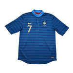 Buy 2012/13 France Ribery 7 Home Shirt (M) Nike ~ Free worldwide shipping ~ Authentic Vintage Football Shirts from Cult Kits