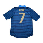 Buy 2012/13 France Ribery 7 Home Shirt (M) Nike ~ Free worldwide shipping ~ Authentic Vintage Football Shirts from Cult Kits