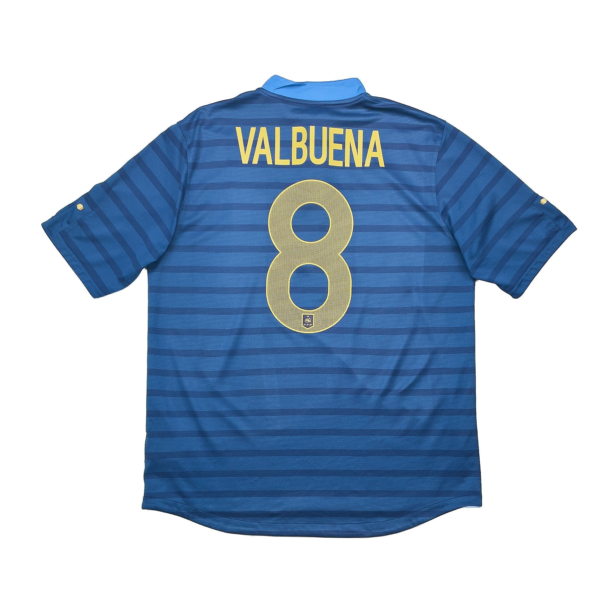 Buy 2012/13 France Valbuena 8 Home Shirt (L) Nike ~ Free worldwide shipping available ~ Authentic Vintage Football Shirts from Cult Kits
