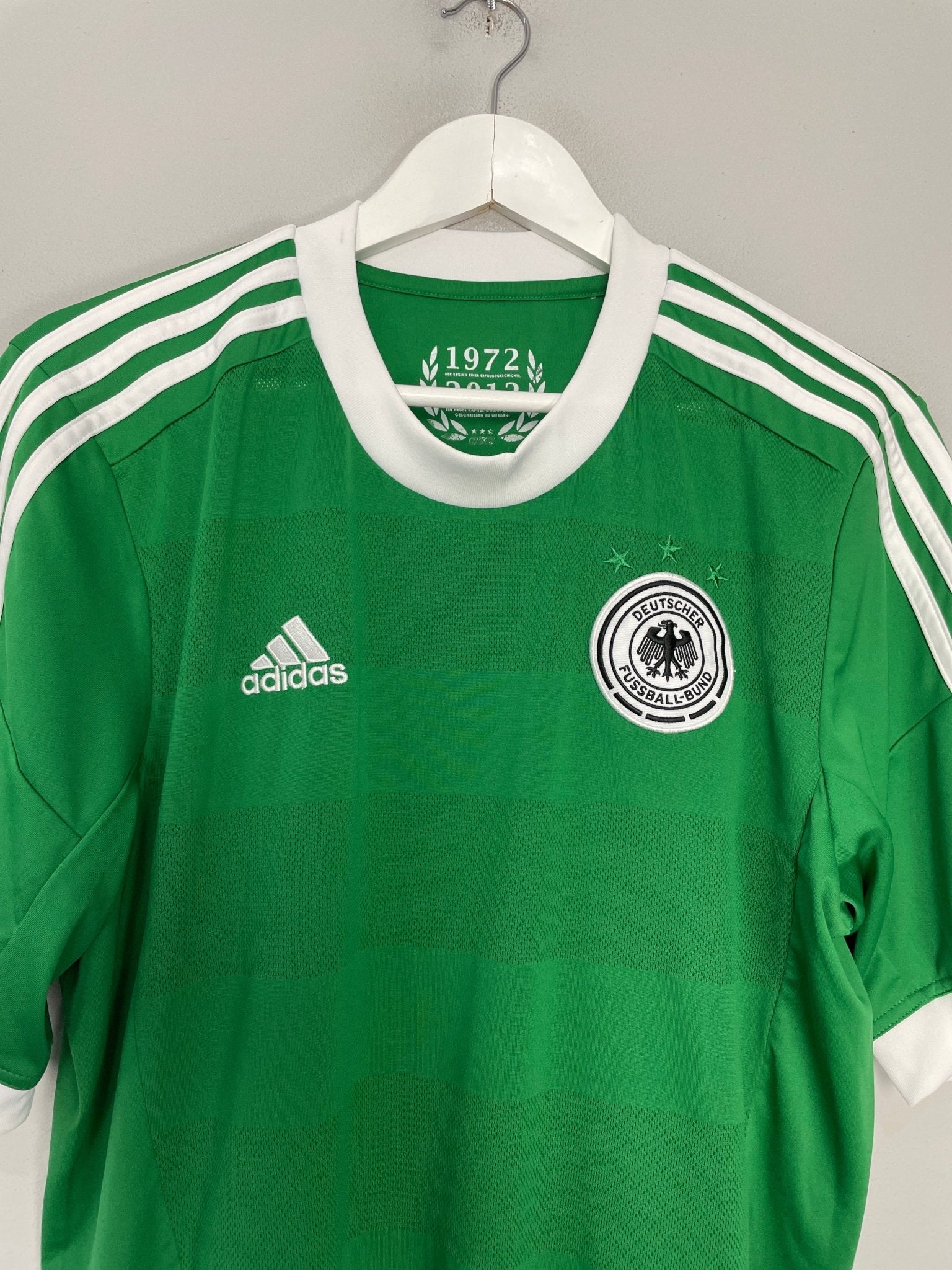 Shop 2012/13 GERMANY AWAY SHIRT (L) ADIDAS, classic football shirts, vintage football shirts & retro soccer jerseys at Cult Kits