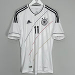 Shop 2012/13 GERMANY KLOSE #11 HOME SHIRT (M) ADIDAS, classic football shirts, vintage football shirts & retro soccer jerseys at Cult Kits