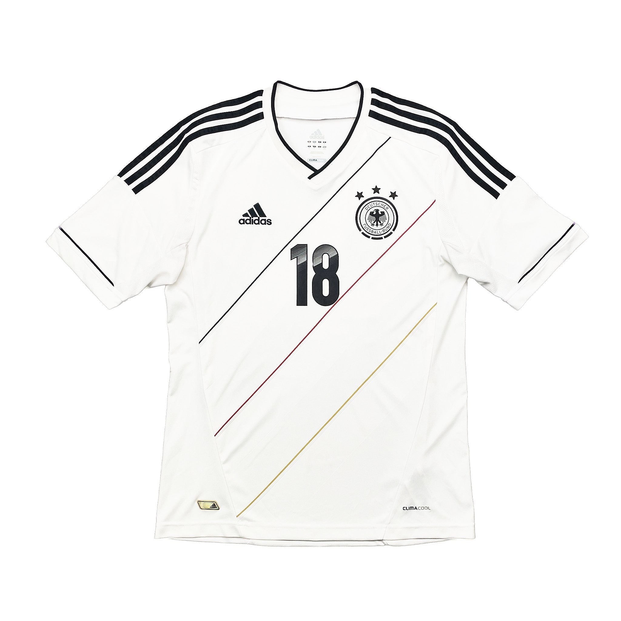 Buy 2012/13 Germany Kroos 18 Home Shirt (M) Adidas ~ Free worldwide shipping available ~ Authentic Vintage Football Shirts from Cult Kits