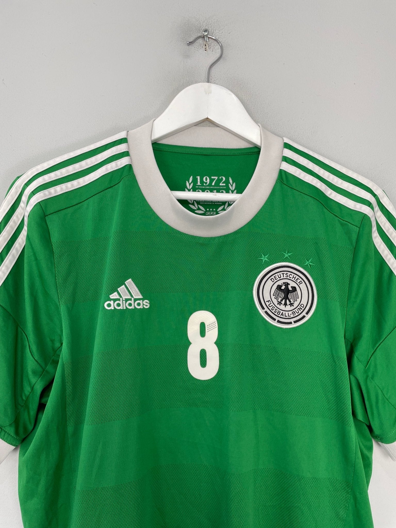 Shop 2012/13 GERMANY OZIL #8 AWAY SHIRT (S) ADIDAS, classic football shirts, vintage football shirts & retro soccer jerseys at Cult Kits