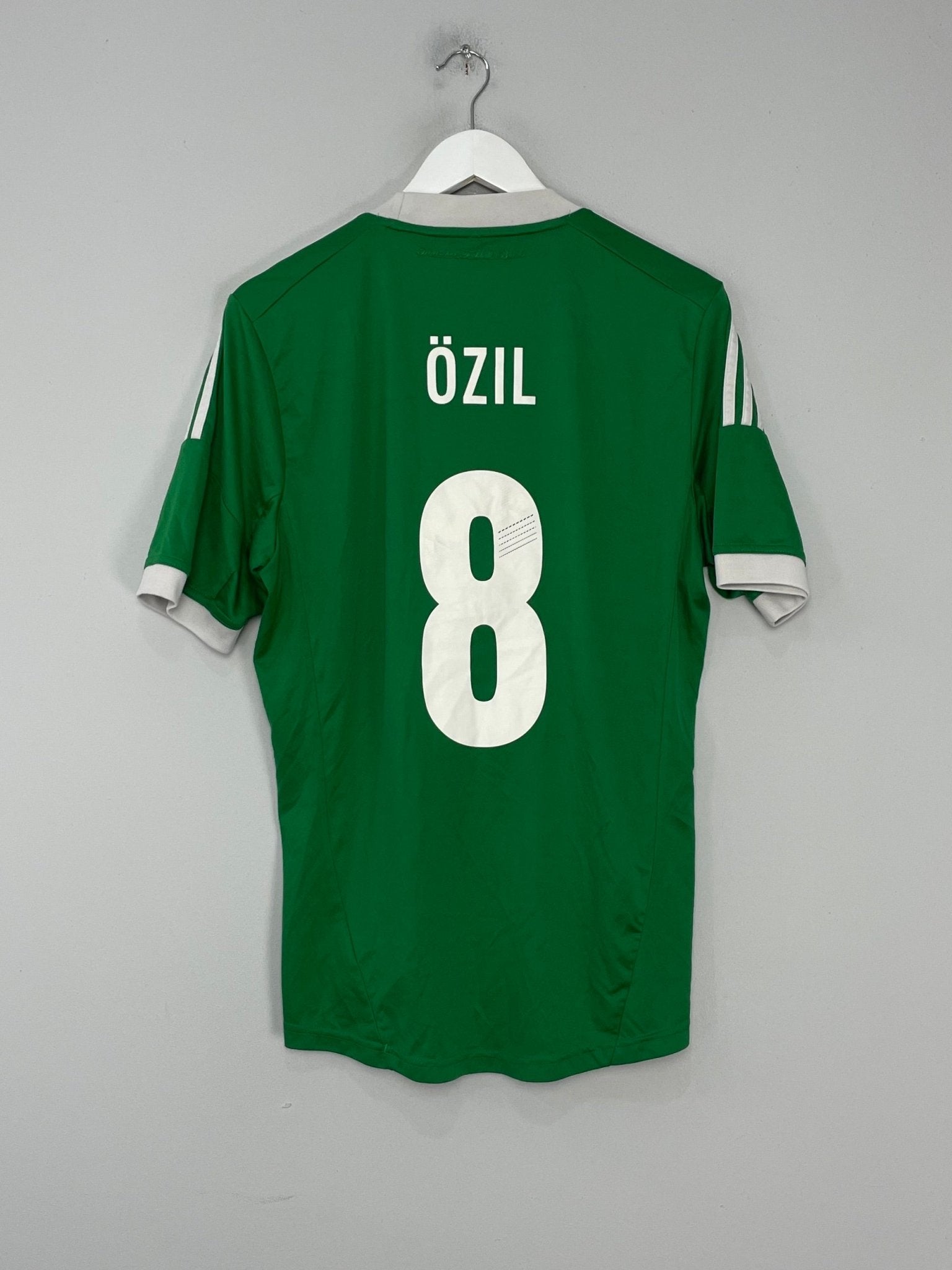 Shop 2012/13 GERMANY OZIL #8 AWAY SHIRT (S) ADIDAS, classic football shirts, vintage football shirts & retro soccer jerseys at Cult Kits