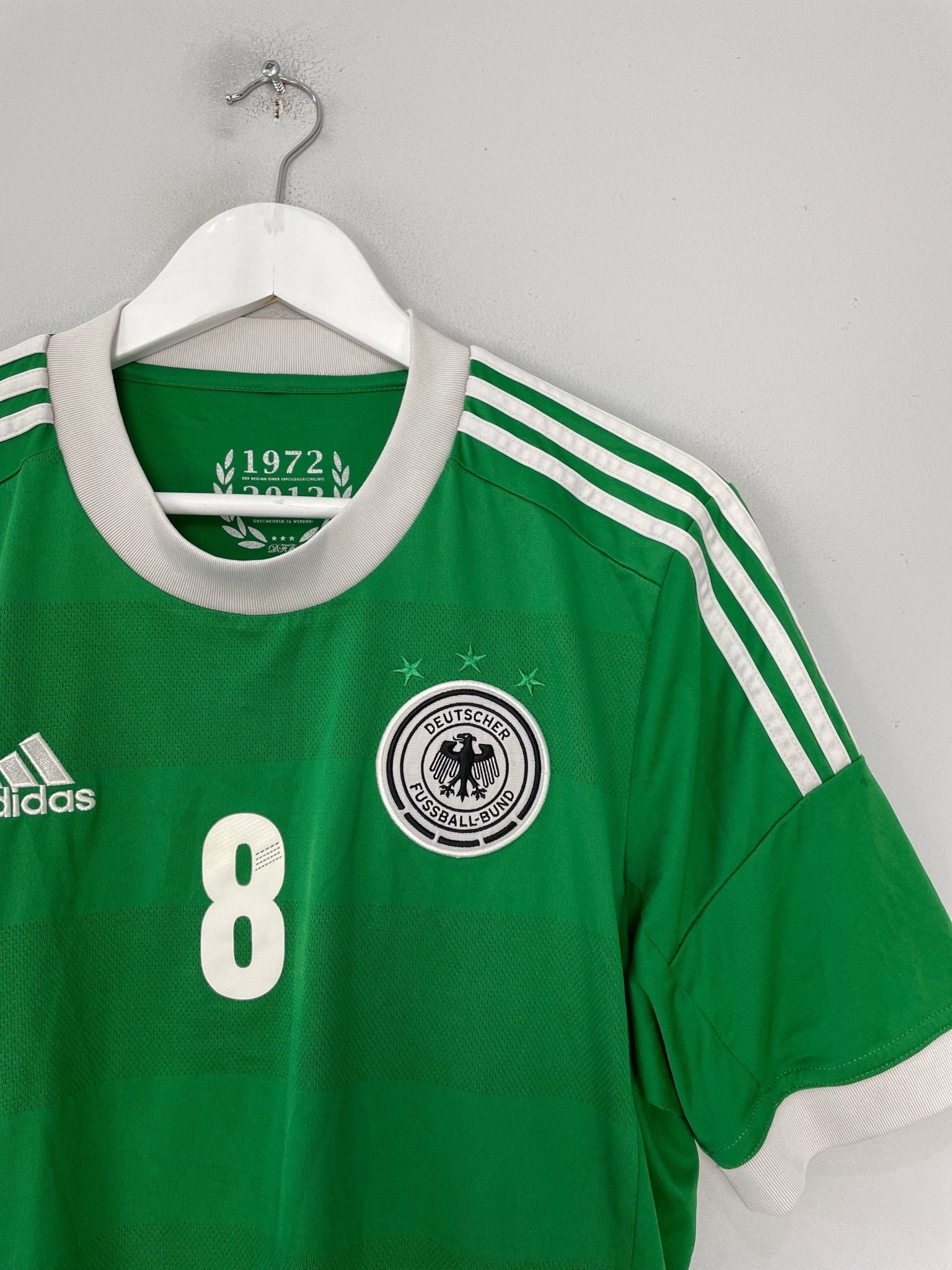 Shop 2012/13 GERMANY OZIL #8 AWAY SHIRT (S) ADIDAS, classic football shirts, vintage football shirts & retro soccer jerseys at Cult Kits